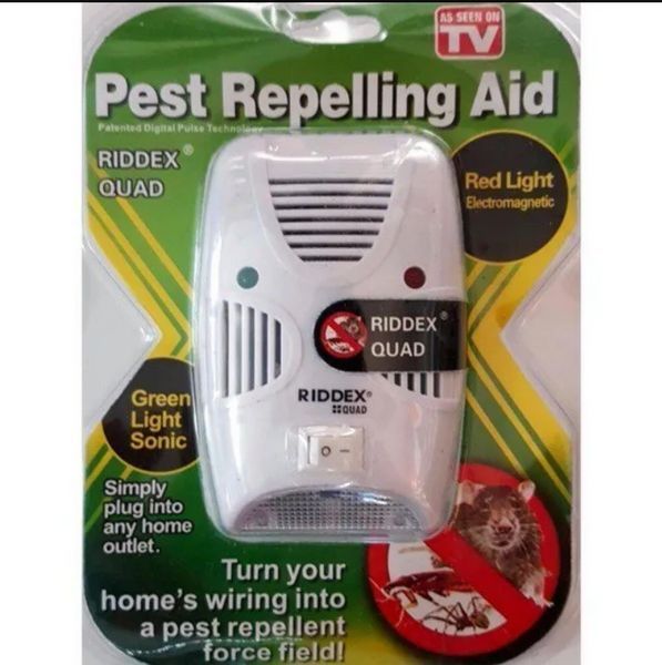 Электромагнитный отпугиватель грызунов Pest Repelling Aid Riddex Оригинал B12-13 фото