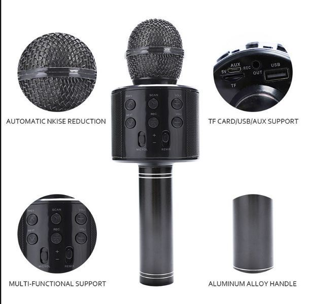 Універсальний мікрофон Wireless microphone Q7 152 фото