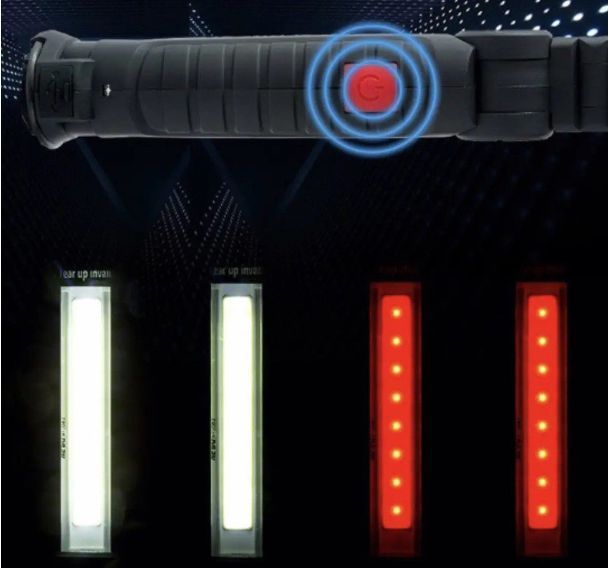 Ліхтарик для кемпінгу на магніті Worklight W-52 COB 3 W LED BR00017 VE10 фото