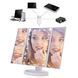 Зеркало тройное с подсветкой беспроводное Magic MakeUp Mirror сенсорное TV39 фото 1