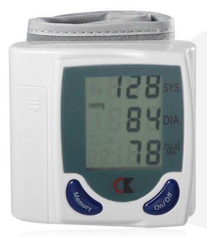 Цифровой автоматический тонометр Blood Pressure Monitor для измерения артериального давления и пульса V622HBLI фото