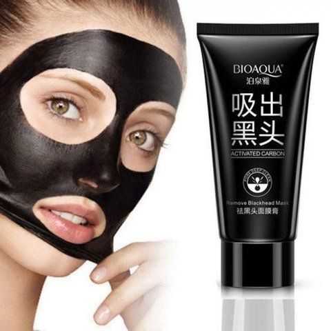 Черная Маска от прыщей и черных точек Black Mask 18 фото