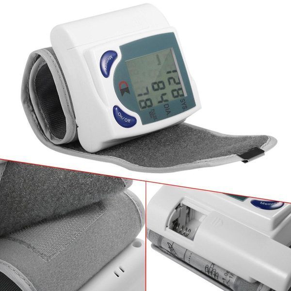 Цифровой автоматический тонометр Blood Pressure Monitor для измерения артериального давления и пульса V622HBLI фото
