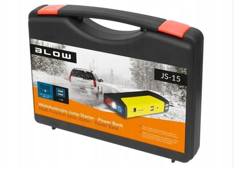Пуско зарядное устройство Бустер Blow TM-15 12800 mAh BR00034 VEN24 фото