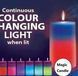 Восковая декоративная свеча Mood Magic с настоящим пламенем и LED подсветкой VEN174 фото 1