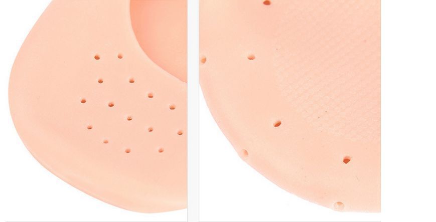 Силиконовые носки увлажняющие носочки против трения стопы ANTI-CRACK SILICONE SOCKS. Бежевый TV210 фото
