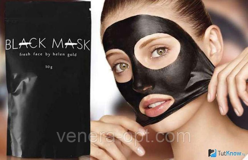 Чорна Маска від прищів і чорних крапок Black Mask 18 фото