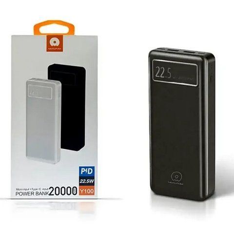 Power Bank WUW Y100 20000 мАч PD 22,5 Вт VNY100 фото