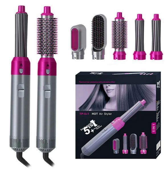 Фен мультистайлер 5в1 Hot AIR Styler Стайлер для укладання волосся й надання об'єму (20) VEN0150 фото