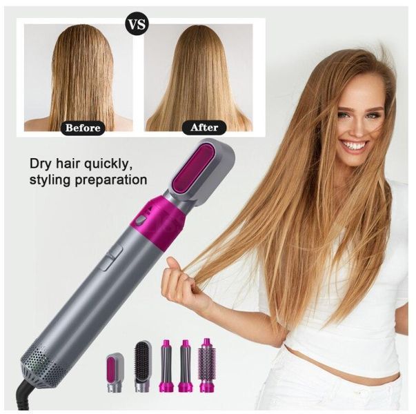 Фен мультистайлер 5в1 Hot AIR Styler Стайлер для укладання волосся й надання об'єму (20) VEN0150 фото