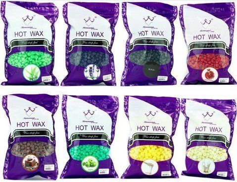 Кольоровий гарячий віск у гранулах Hot Wax 500 грамів VEN182 фото