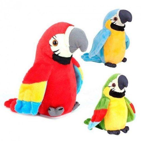 Папуга повторюваний Синій Parrot Talking TV0102 фото