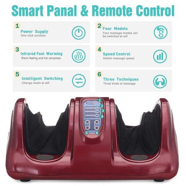 Масажер для ніг Foot Massager (БЛАЖЕННІСТЬ), ефективний масажер для стоп VEN567 фото