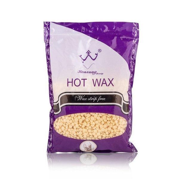 Кольоровий гарячий віск у гранулах Hot Wax 500 грамів VEN182 фото