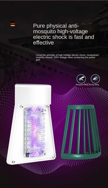 Лампа-убийца комаров Dlala Fly Flies GECKO LTX-01 VEN48C фото