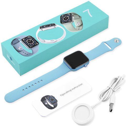 Смарт-часы Smart Watch Series 7 RED/BLUE/GREEN/SILVER / P47 TVN76 фото