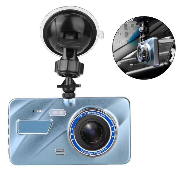 Відеореєстратор для автомобіля з задньою камерою Dual Lens A10/F9/V2 Full HD 1080 H31 3,5 дюйма TVCAMERA3.5 фото