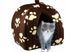 Мягкий домик для собак и кошек Pet Hut Brown VEN240 фото 9
