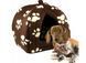 Мягкий домик для собак и кошек Pet Hut Brown VEN240 фото 6