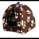 Мягкий домик для собак и кошек Pet Hut Brown VEN240 фото 1