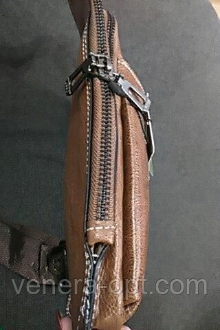 Шкіряна чоловіча сумка через плече Jeep 777 Bag 882 фото
