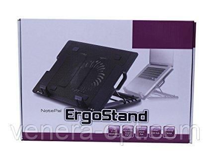 Подставка для ноутбука кулер ErgoStand B1215 фото