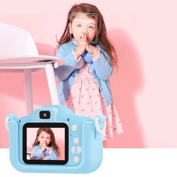 Дитячий цифровий фотоапарат Smart kids Kitty Котик фотокамера з 2" екраном із вбудованими іграми VEN666 фото