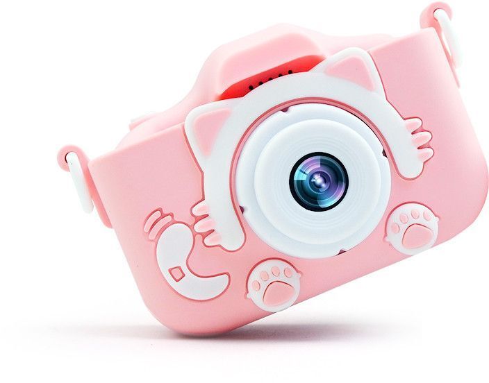 Дитячий цифровий фотоапарат Smart kids Kitty Котик фотокамера з 2" екраном із вбудованими іграми VEN666 фото