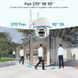 Камера поворотная видеонаблюдения 4к 5 мп WI-FI наружная уличная 8X ЗУМ ICSEE VEN0200 фото 7