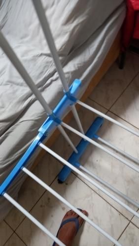 Сушилка для белья напольная Tiers Garment Rack With Wheels Синяя(6) VEN280 фото