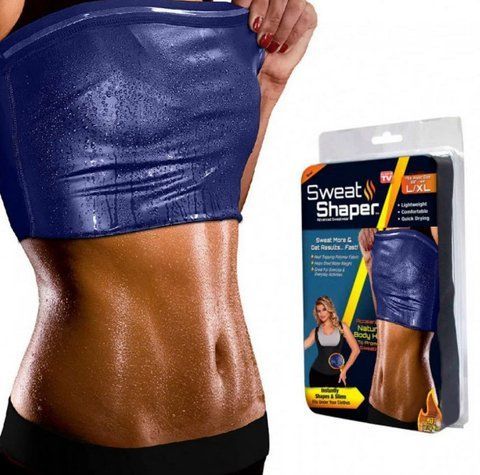 Женская майка для похудения Sweat Shaper | Майка утягивающая для женщин М/Л/ХЛ/2ХЛ. 92351 фото