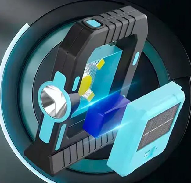 Кемпінговий переносний ліхтар Work Light T18-1/акумуляторний USB BR00014 VEN8 фото