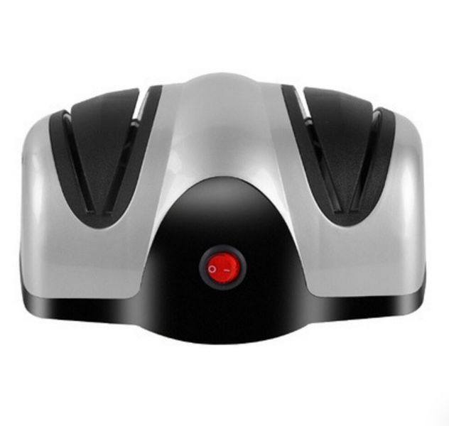 Большая двойная электроточилка для кухонных ножей KNIFE SHARPENER, точилка для ножей и ножниц (12) VEN125 фото