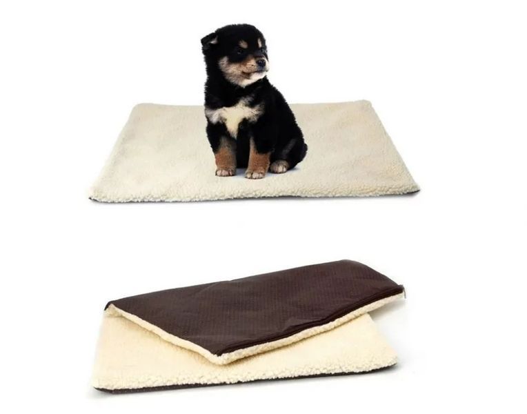 Подстилка для собак Pet Bed | Самонагревающийся коврик для животных | Спальное место для кошек 65 см х 45см VEN333 фото