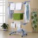 Сушилка для белья напольная Tiers Garment Rack With Wheels Синяя(6) VEN280 фото 2