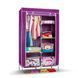 Портативний Каркасний Тканинний Шафа для Одягу HCX Storage Wardrobe 8890 8890 фото 1