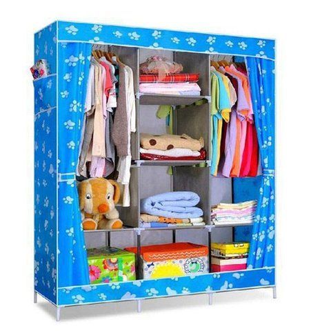 СКЛАДАНИЙ КАРКАСНИЙ ТКАНИННИЙ ШАФА HCX STORAGE WARDROBE YQF130-14A НА 3 СЕКЦІЇ YQF13014A фото
