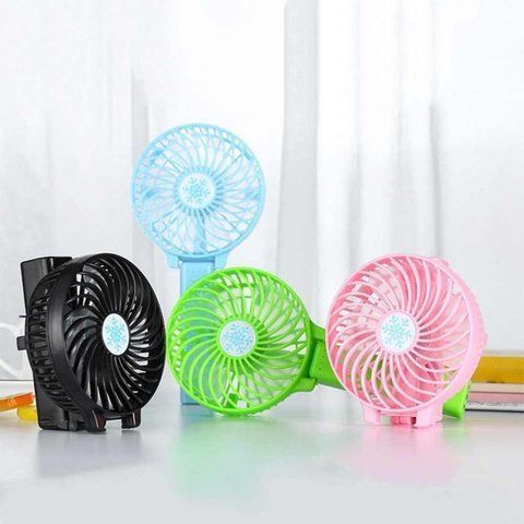 Портативний мінівентилятор з USB-зарядкою Handy mini fan (60) B1533 фото