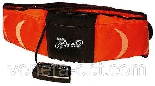 Вібраційний пояс для схуднення + електростимуляція Gymform Dual Shaper Джим Форм Дуал Шейпер B1225 фото