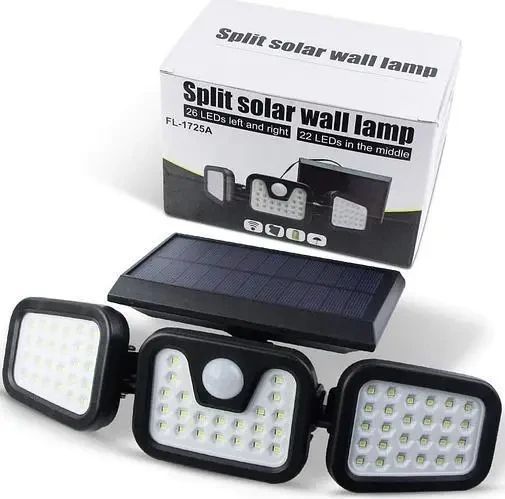Вуличний ліхтар split solar wall lamp fl-1725a TV0147 фото