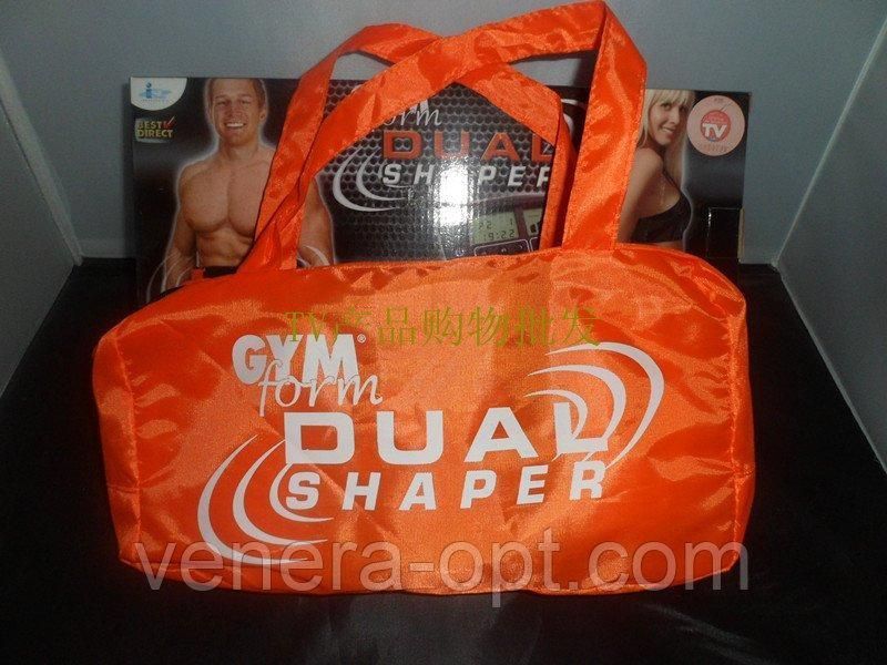 Вібраційний пояс для схуднення + електростимуляція Gymform Dual Shaper Джим Форм Дуал Шейпер B1225 фото