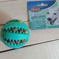 Trixie М'яч Denta Fun на канаті для собак D5 фото