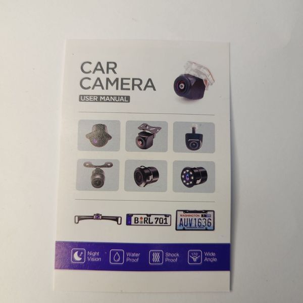 Автокамера камера заднього огляду для автомобіля Car Cam 600L VEN158B фото