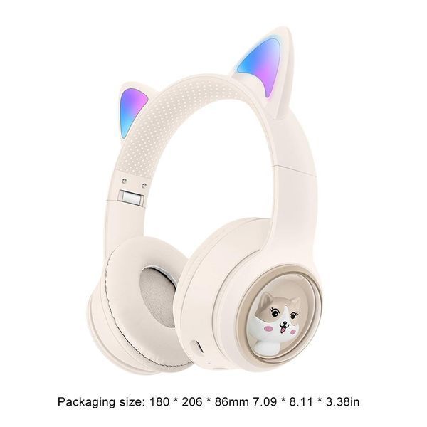 Музыкальные наушники-вкладыши с поддержкой Лиса AKZ-02 с ушками Bluetooth 5,3 EDR 2,402-2,480 ГГц VEN0313 фото