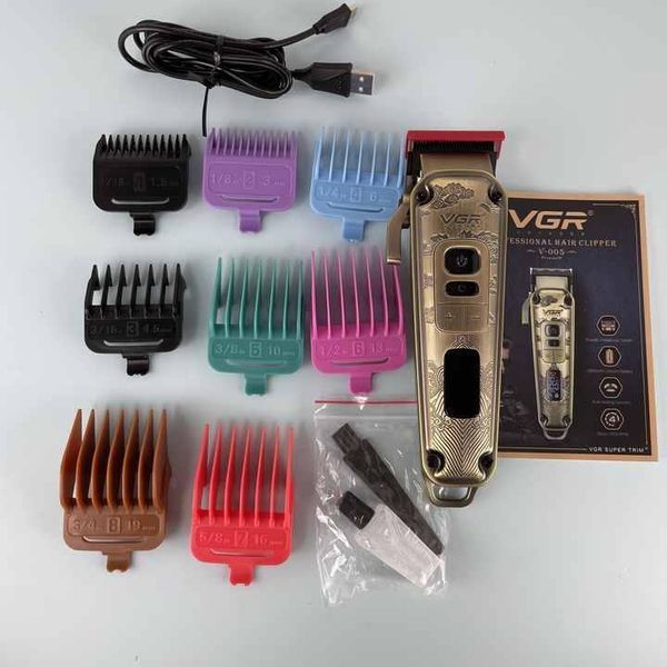 Машинка для стрижки волос триммер аккумуляторный беспроводной Vgr V-005 VGR005 фото