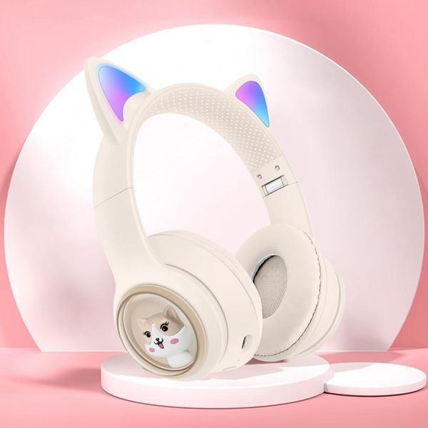 Музыкальные наушники-вкладыши с поддержкой Лиса AKZ-02 с ушками Bluetooth 5,3 EDR 2,402-2,480 ГГц VEN0313 фото