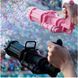Кулемет генератор мильних бульбашок BUBBLE GUN BLASTER машинка для бульбашок автомат (Без вибору кольору) TV8222 фото 2