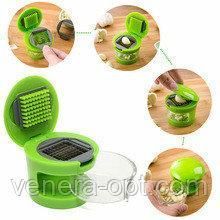 Подрібнювач часнику garlic chopper kitchen & home 236 фото