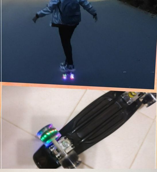 Скейт Пенні Борд Penny Fish Skateboards Mint 22" BK7 фото