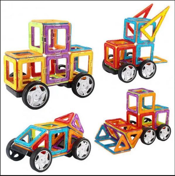 Магнітний 3D конструктор Magical Magnet 40 деталей 464 фото
